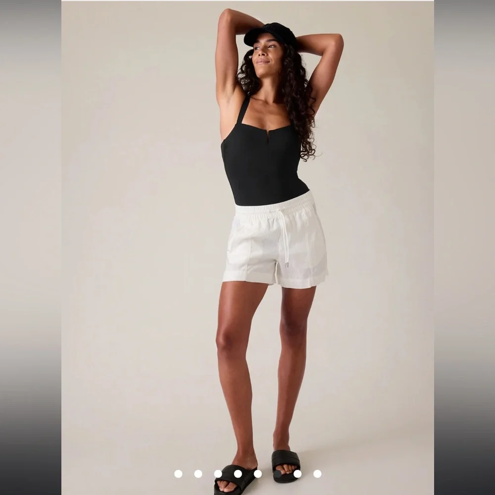 ATHLETA SQUARE NECK V‎ ONE PIECE SWIMSUIT